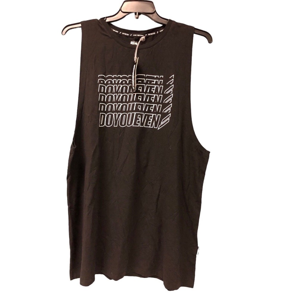 Team Do You Even 4xl Mens Athletic Workout Wear‎ Gym Cutoff Tank Top DoYouEven
